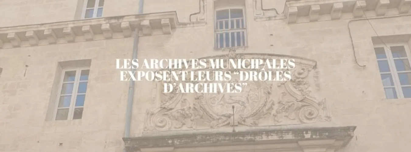 Header Archives Municipales Avignon