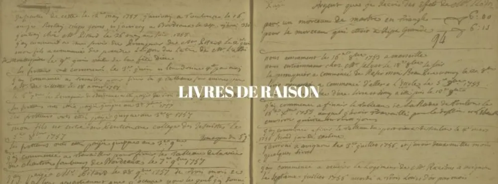 Header Livres de raison