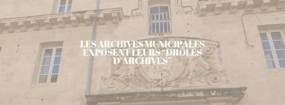 Header Archives Municipales Avignon