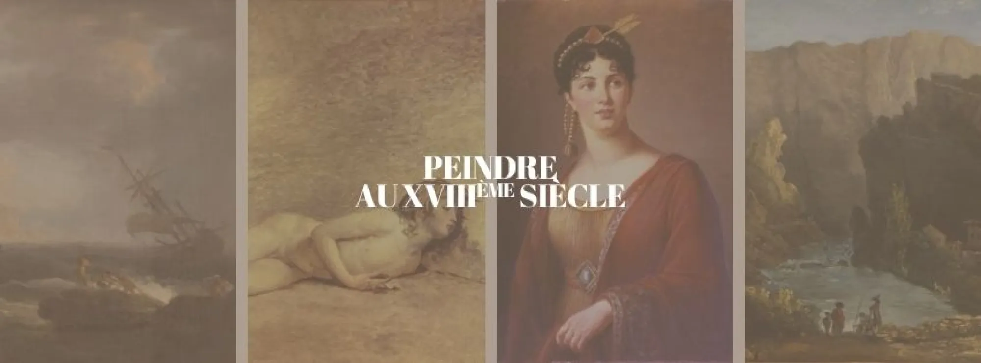 Header Peindre au XVIIIème siècle