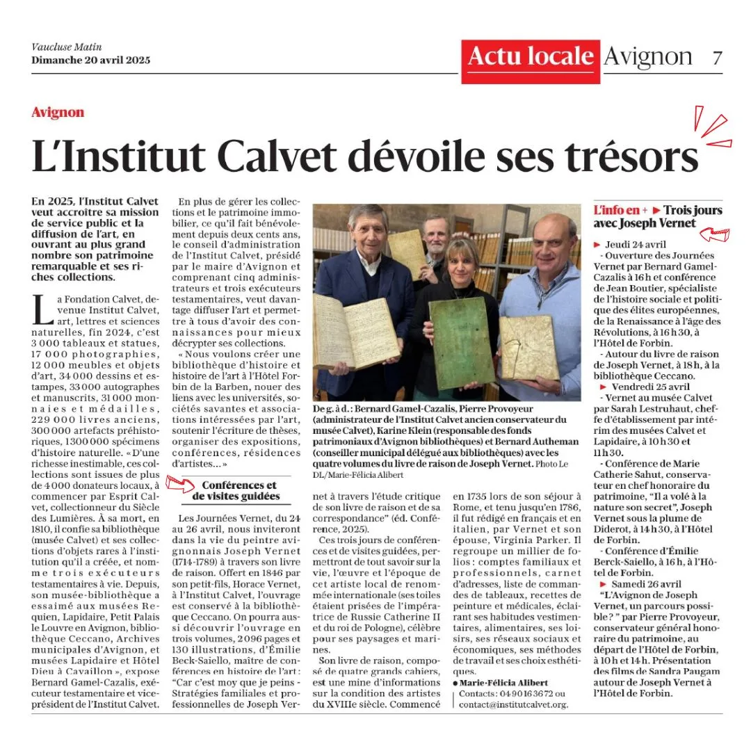Article Vaucluse Matin A