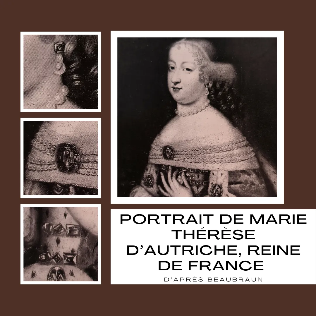 Portrait de Marie Thérèse d'Autriche, reine de france