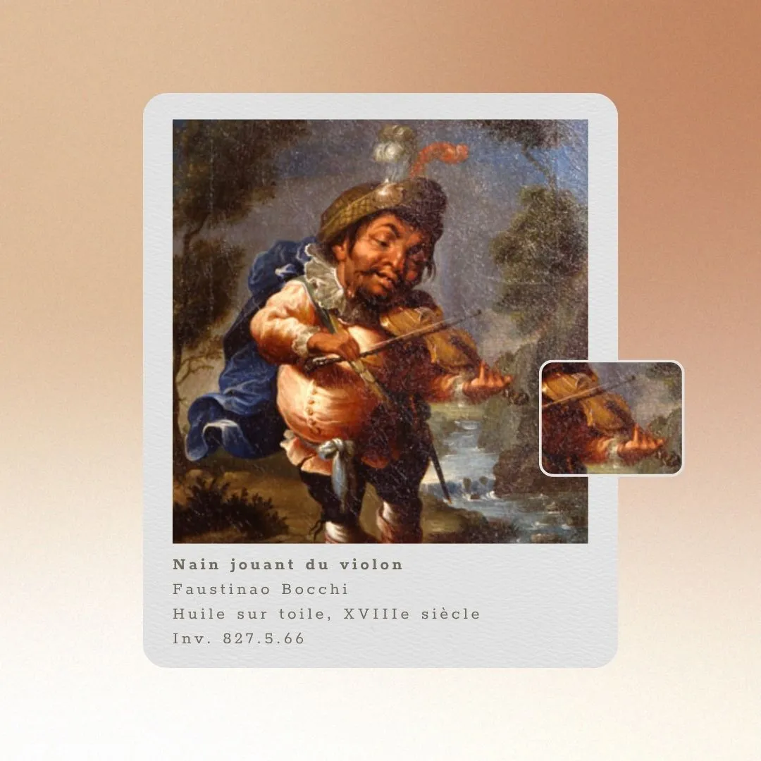 Nain au violon